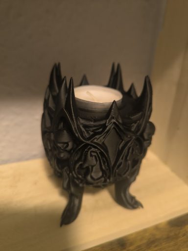 Halloween Teelichthalter