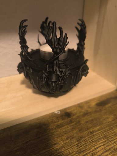 Halloween Teelichthalter