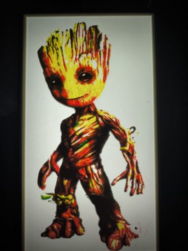 Farbliche Litophanie Farbliche Litophanie